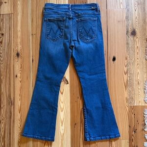 Mother jeans size 30 the weekender flare sweet lime